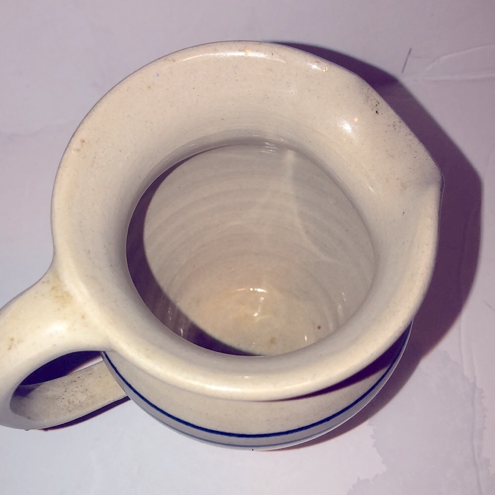 Marshall Pottery Hand Turned Yesteryear “Peace” Creamer - Picture 4 of 5